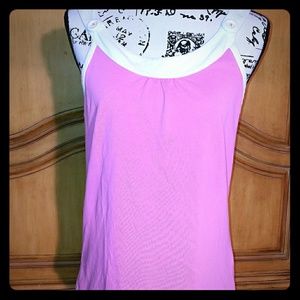 Lilly Pulitzer Pink/White Top